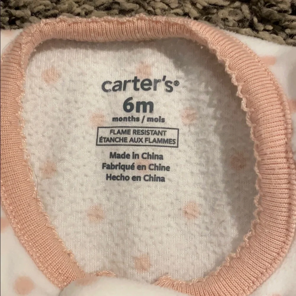 Carter’s Sloth Infant Fleece Pajamas
